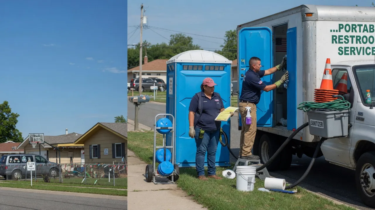 Portable Toilet Rental in Huntington, WV near me